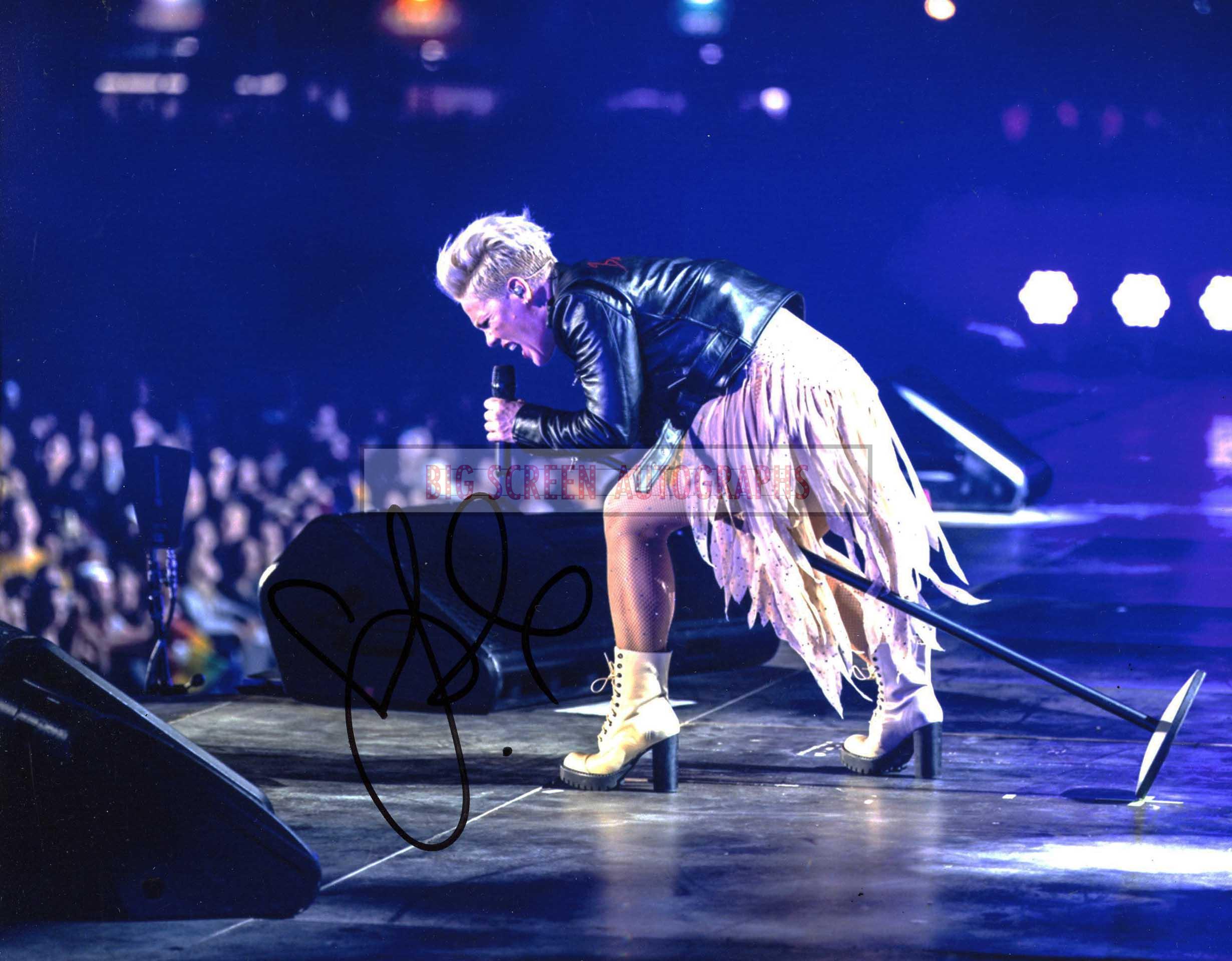 Pink Discplay Pink | Big Screen Autographs