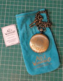 Alice in Wonderland  promotional pocket watch