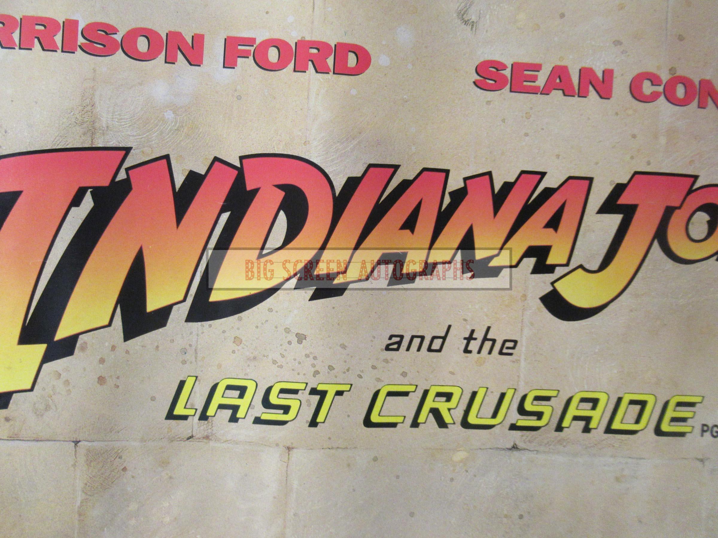 Indiana Jones And The Last Crusade Quad Poster V2 - Image 6