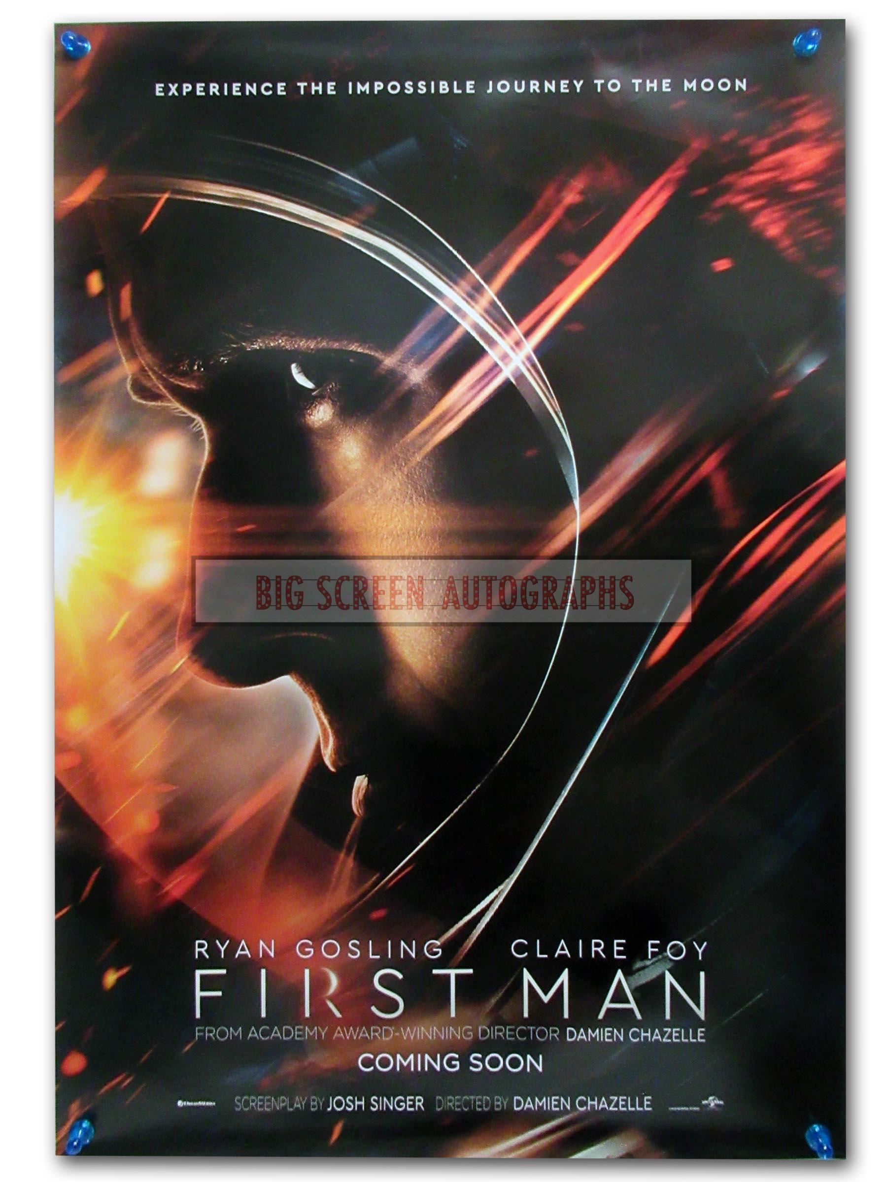 First Man one sheet poster