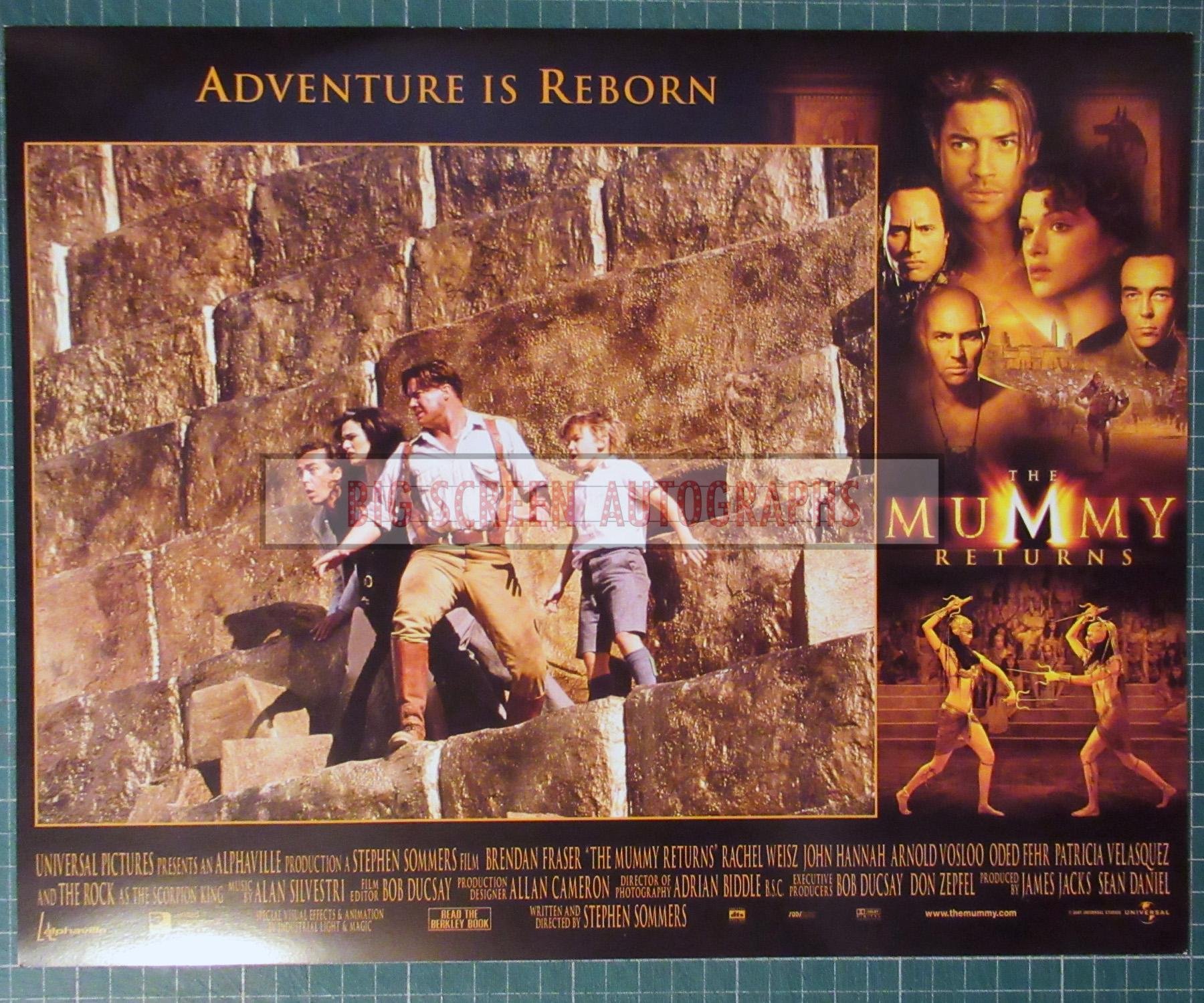 The Mummy Returns lobby card E