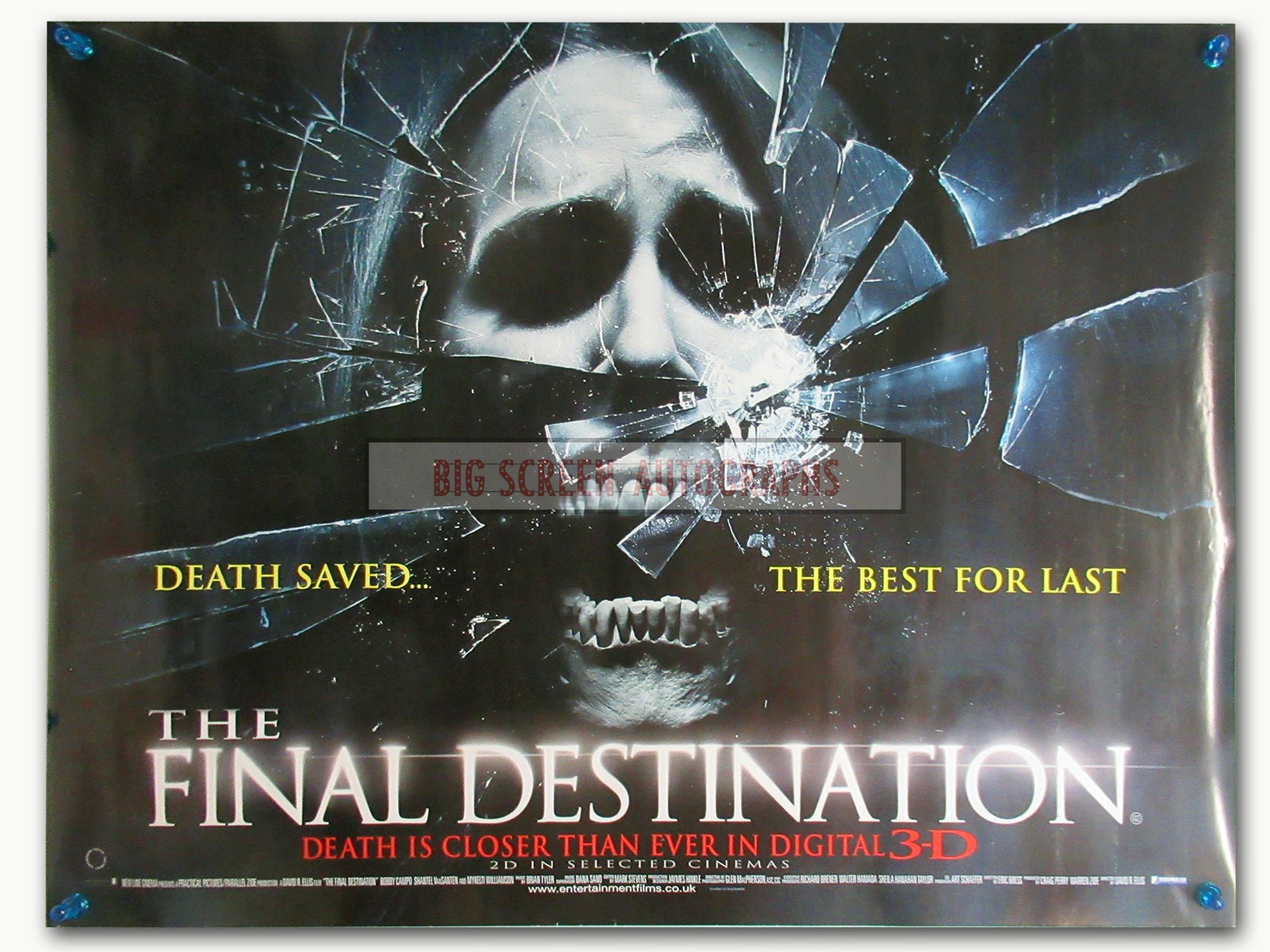 Final Destination 5 quad poster