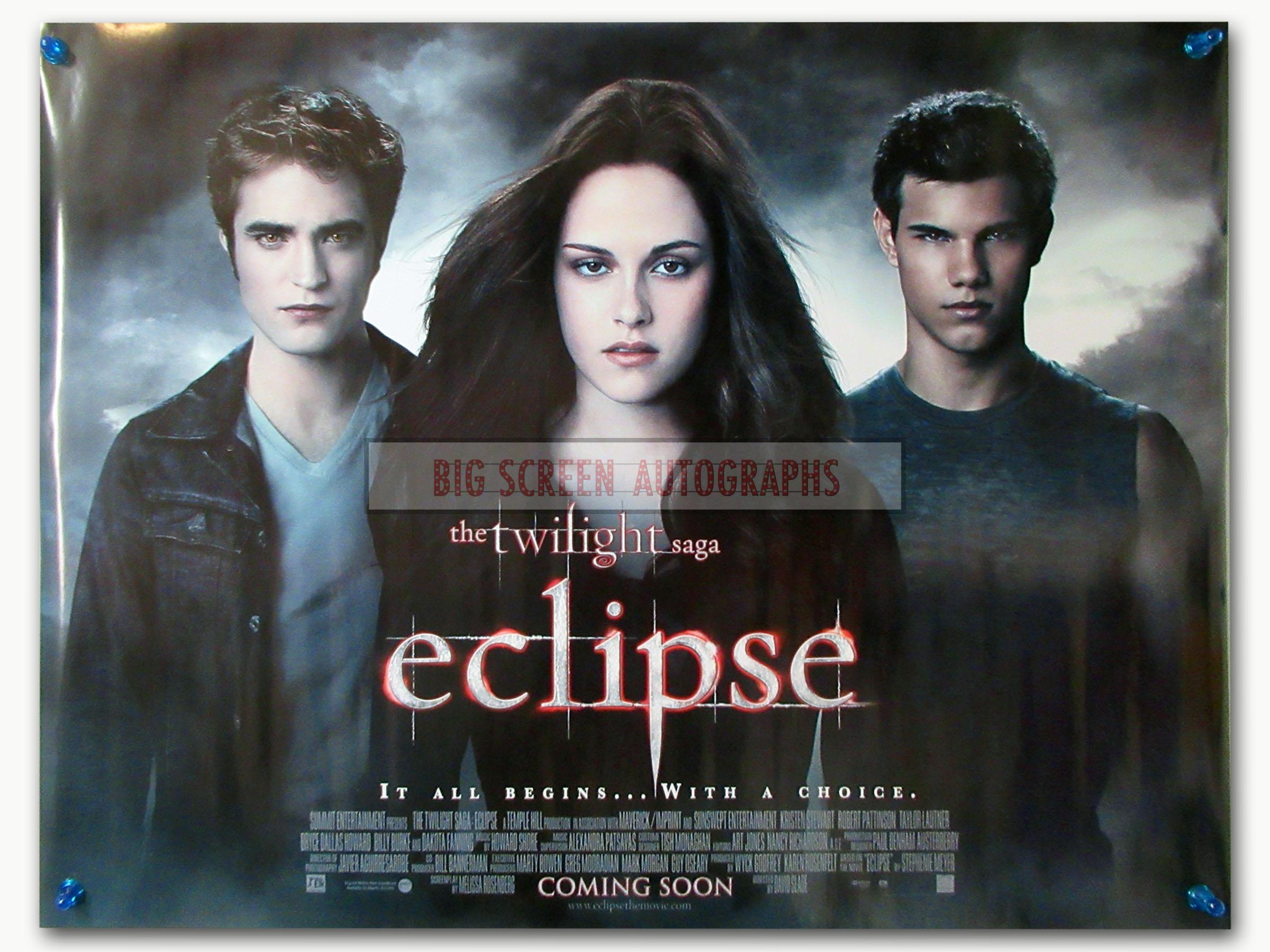 Twilight Saga Eclipse quad poster