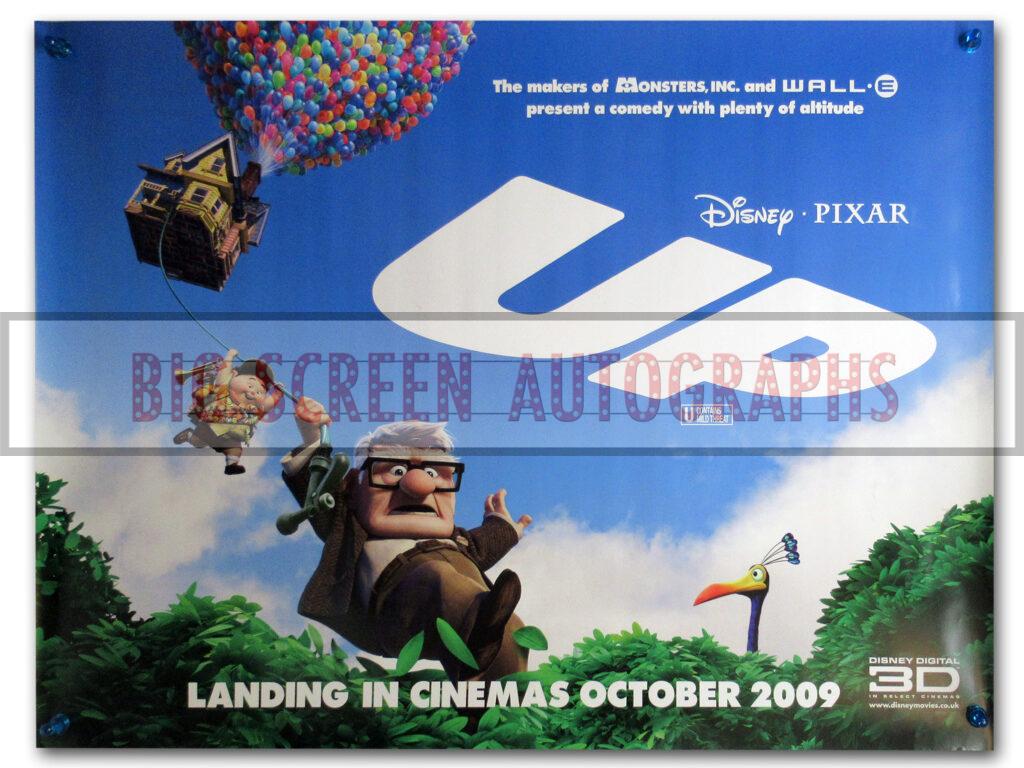 Up quad poster V1 | Big Screen Autographs