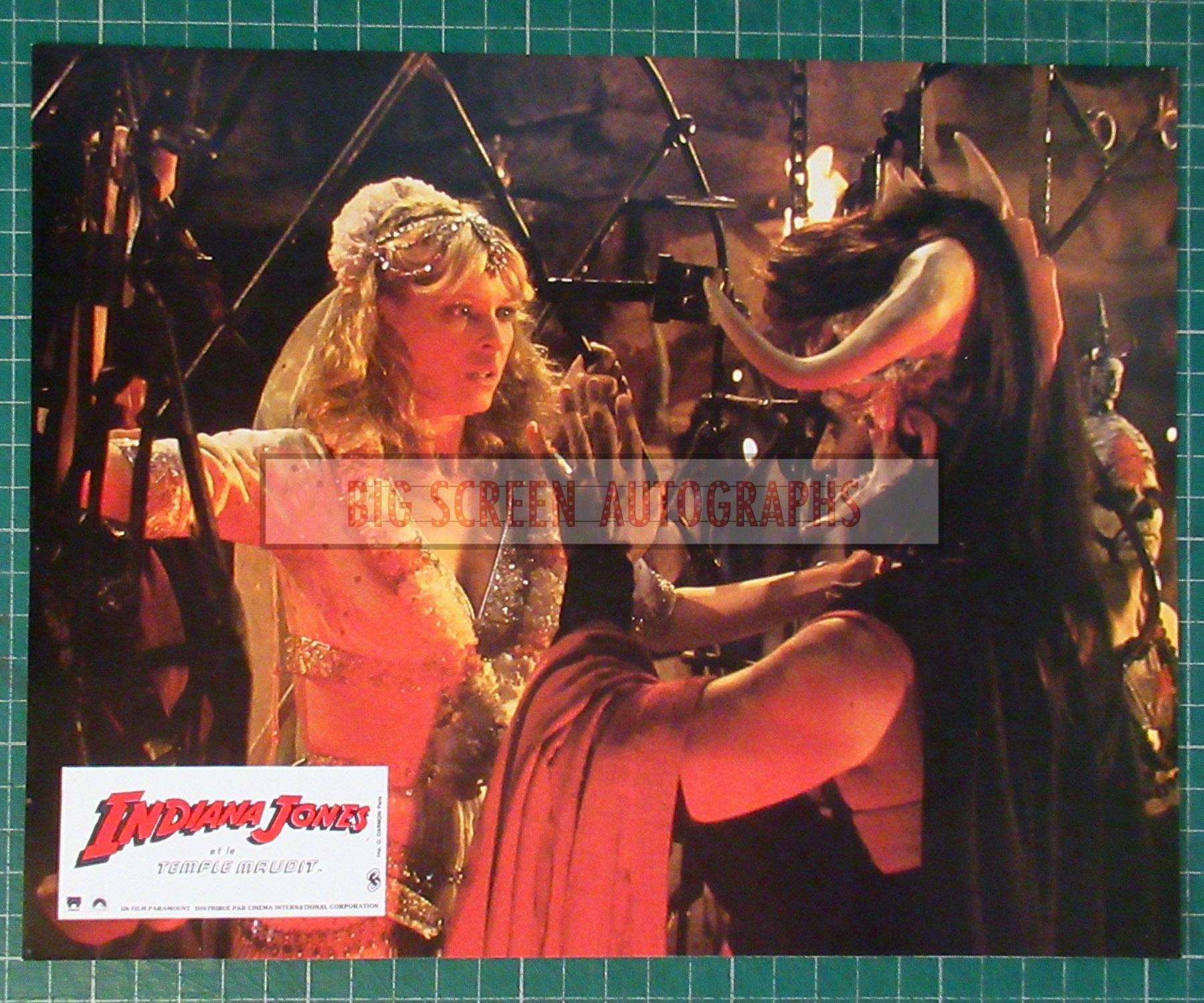 Indiana Jones and the Temple of Doom French Lobby card H