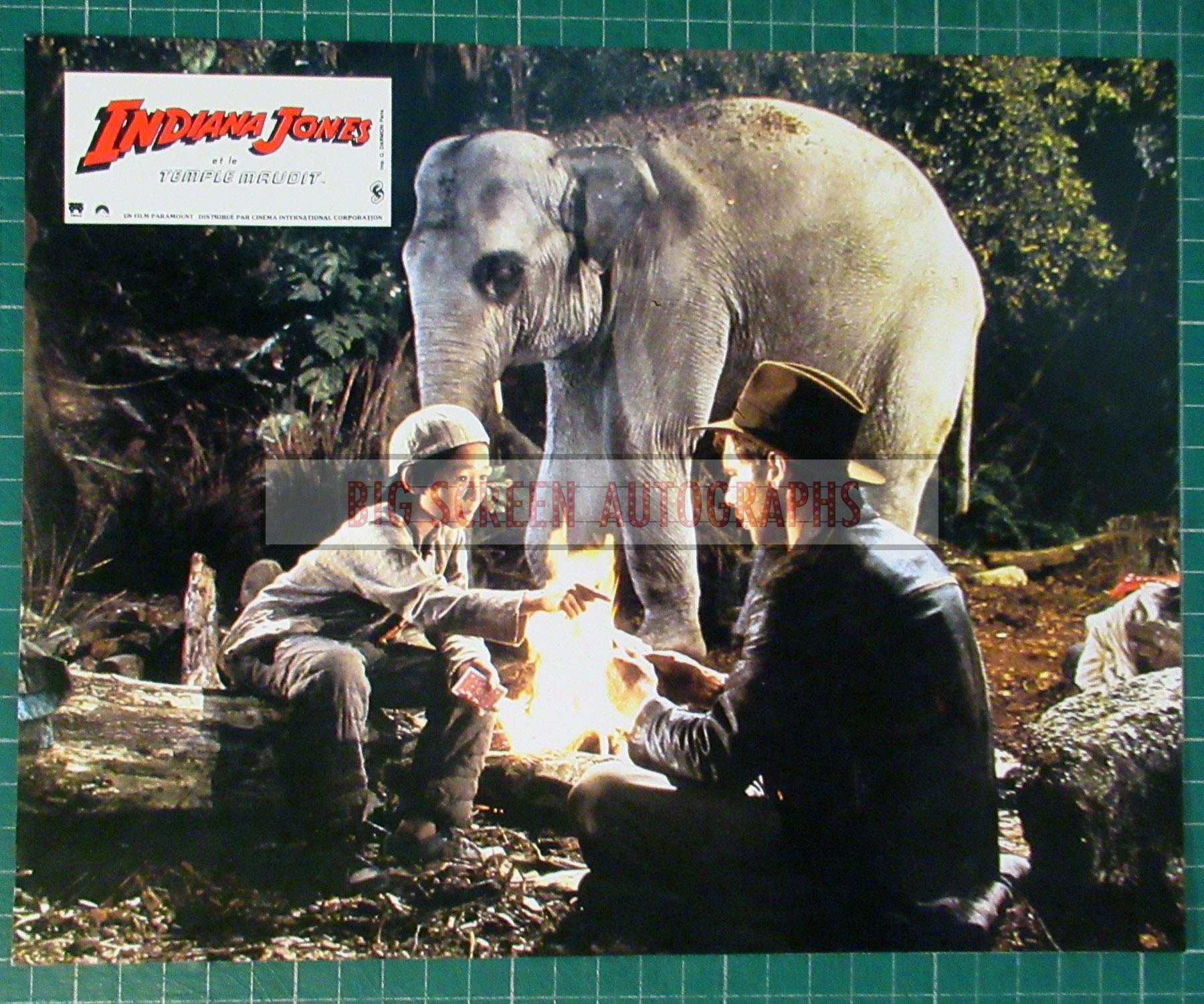 Indiana Jones and the Temple of Doom French Lobby card E