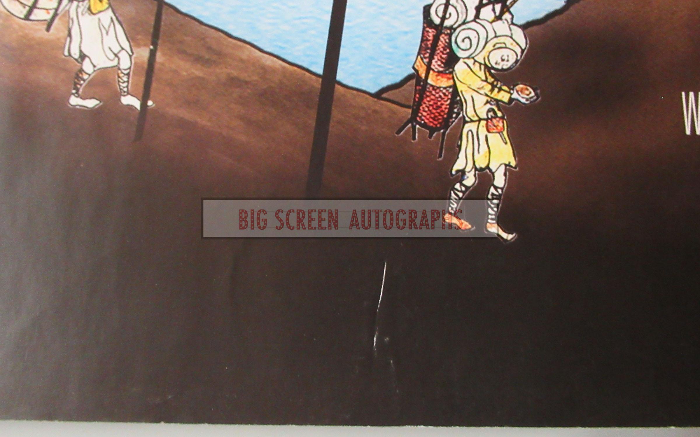 Monty Python's Holy Grail signed quad poster | Big Screen Autographs