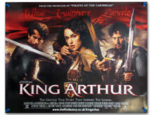 King Arthur quad poster
