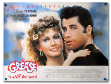 Grease 20th Anniversary quad poster