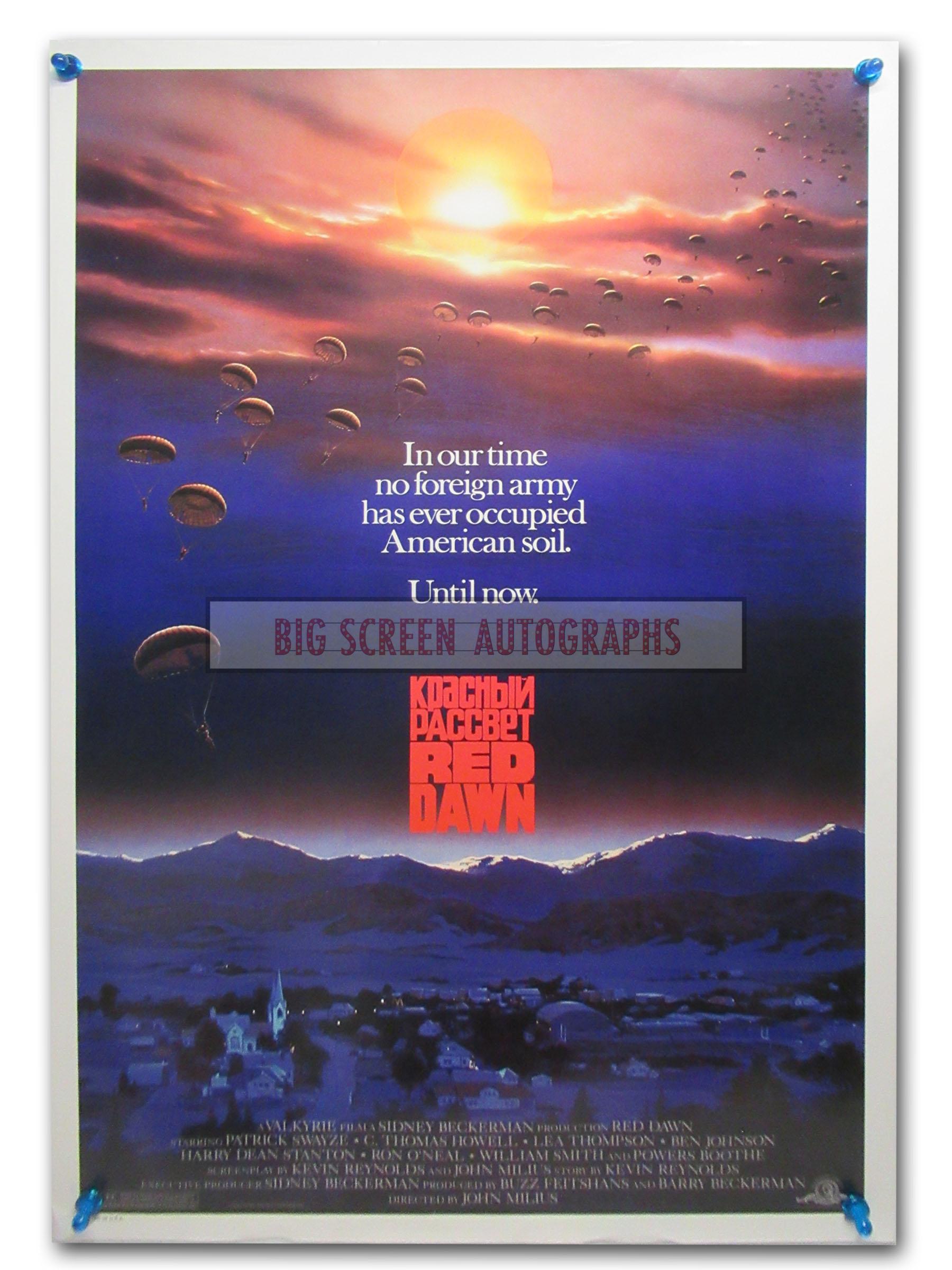 Red Dawn one sheet poster