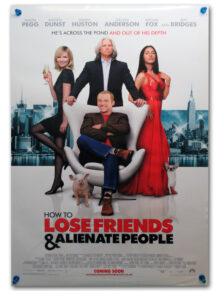 How to Lose Friends and Alienate People one sheet poster