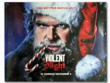 Violent Night quad poster
