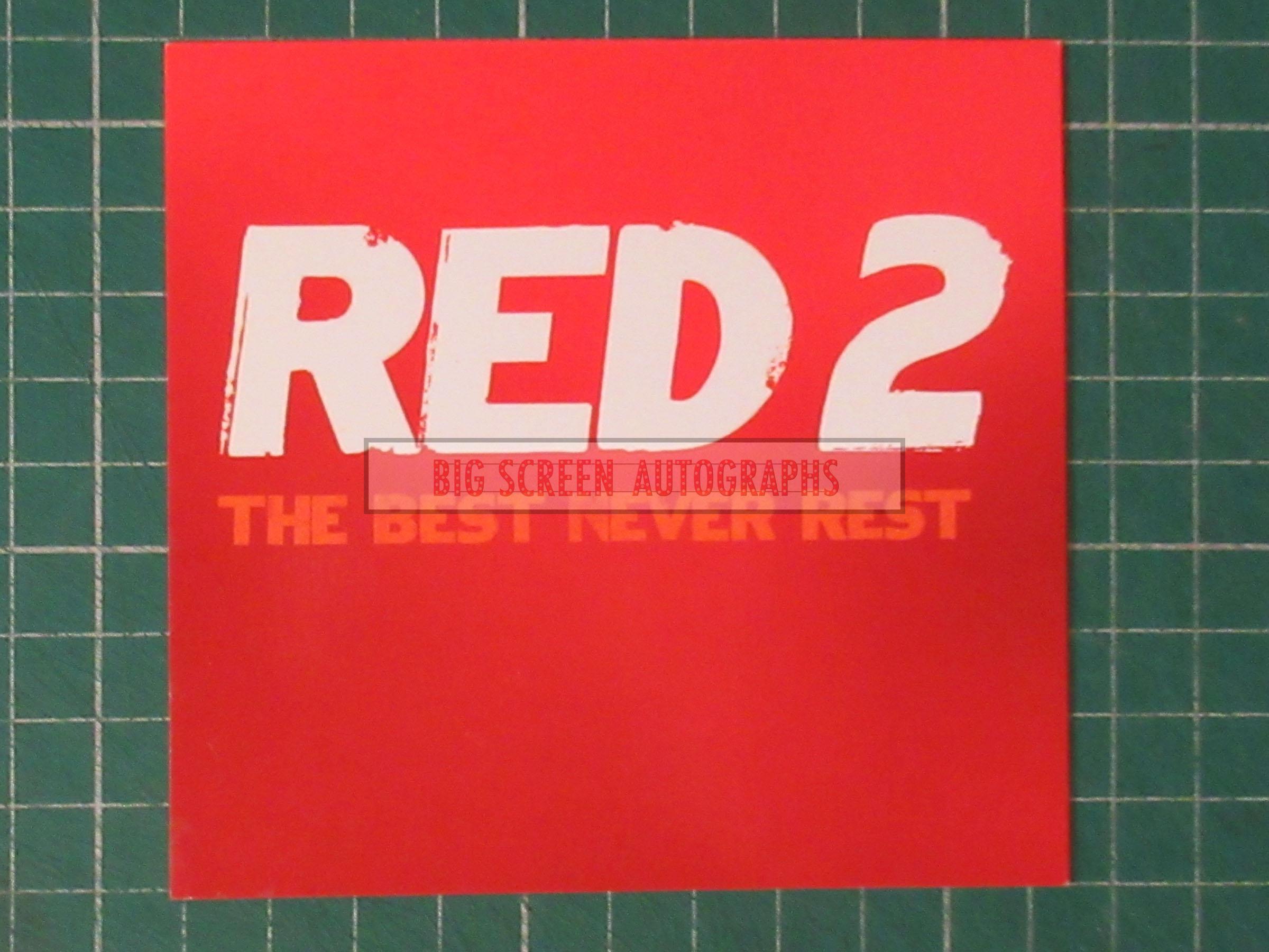 Red 2 premiere party ticket