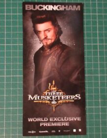 The Three Musketeers World premiere ticket A