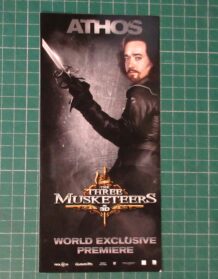 The Three Musketeers World premiere ticket C