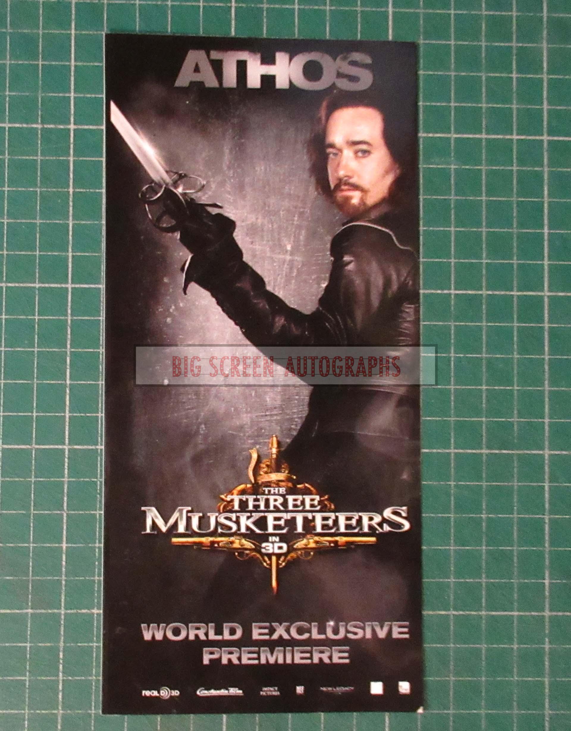 The Three Musketeers World premiere ticket C