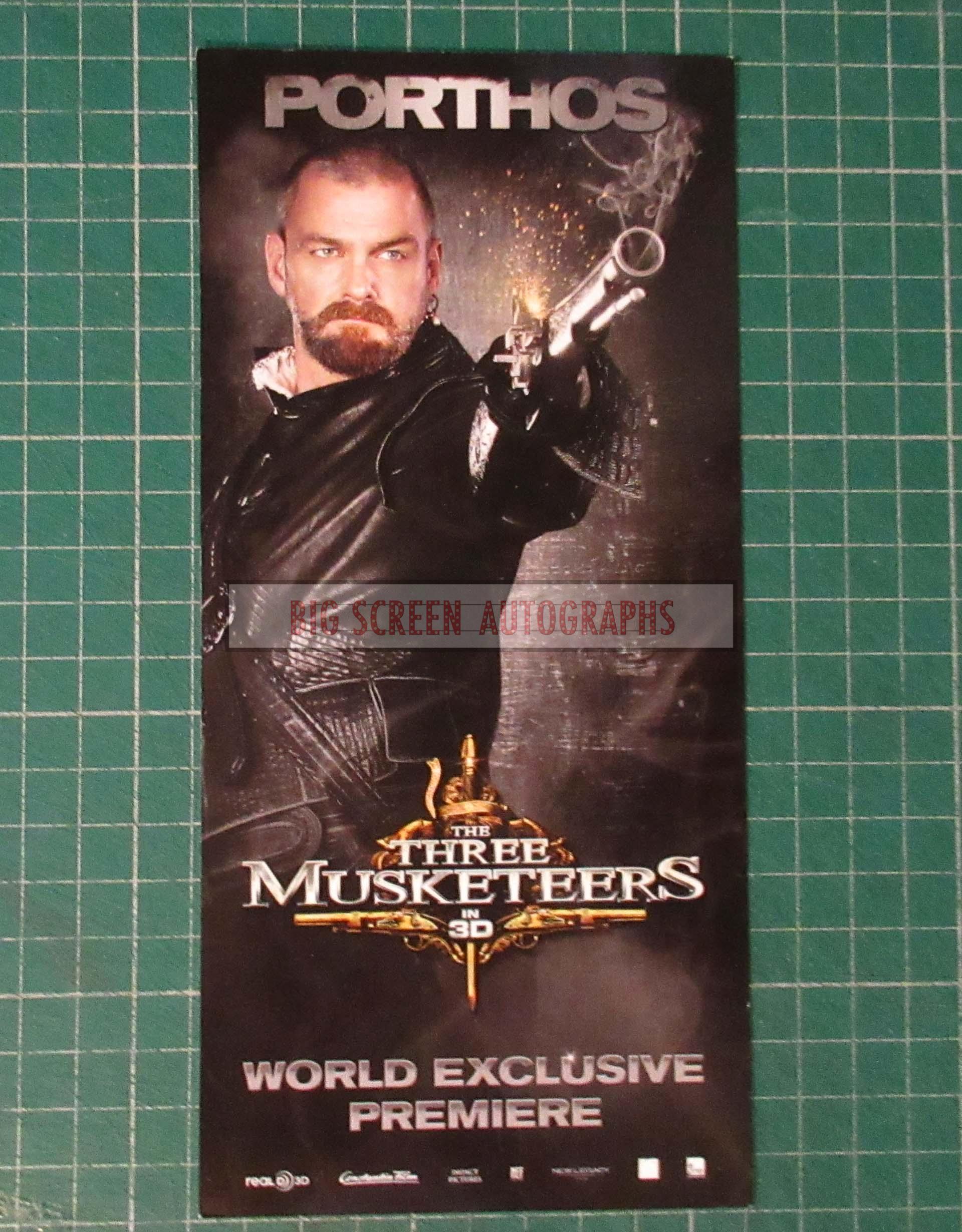 The Three Musketeers World premiere ticket D