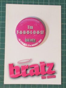 Bratz the Movie press screening ticket & badge