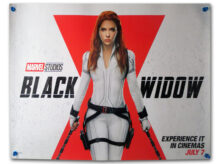 Black Widow quad poster