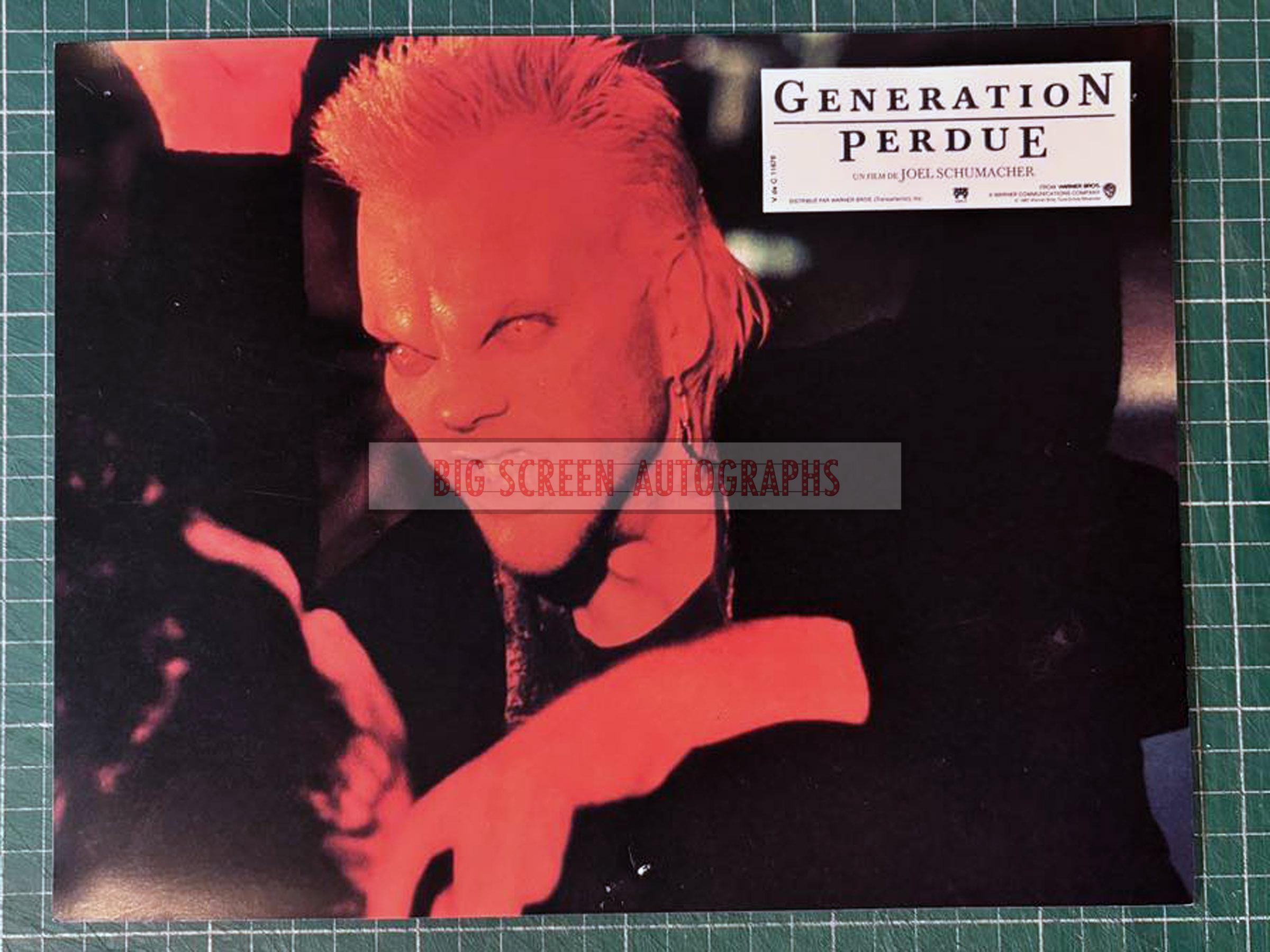 The Lost Boys French lobby card G