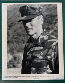 Heartbreak Ridge original publicity photo I