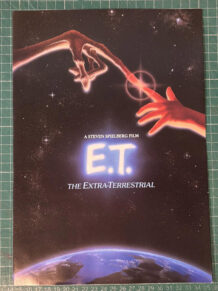 E.T. The Extra Terrestrial original press synopsis