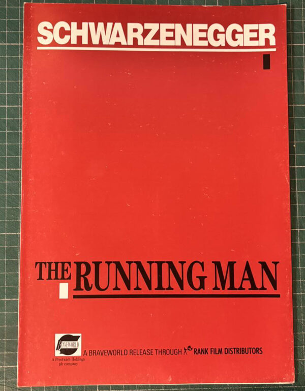 The Running Man press synopsis | Big Screen Autographs