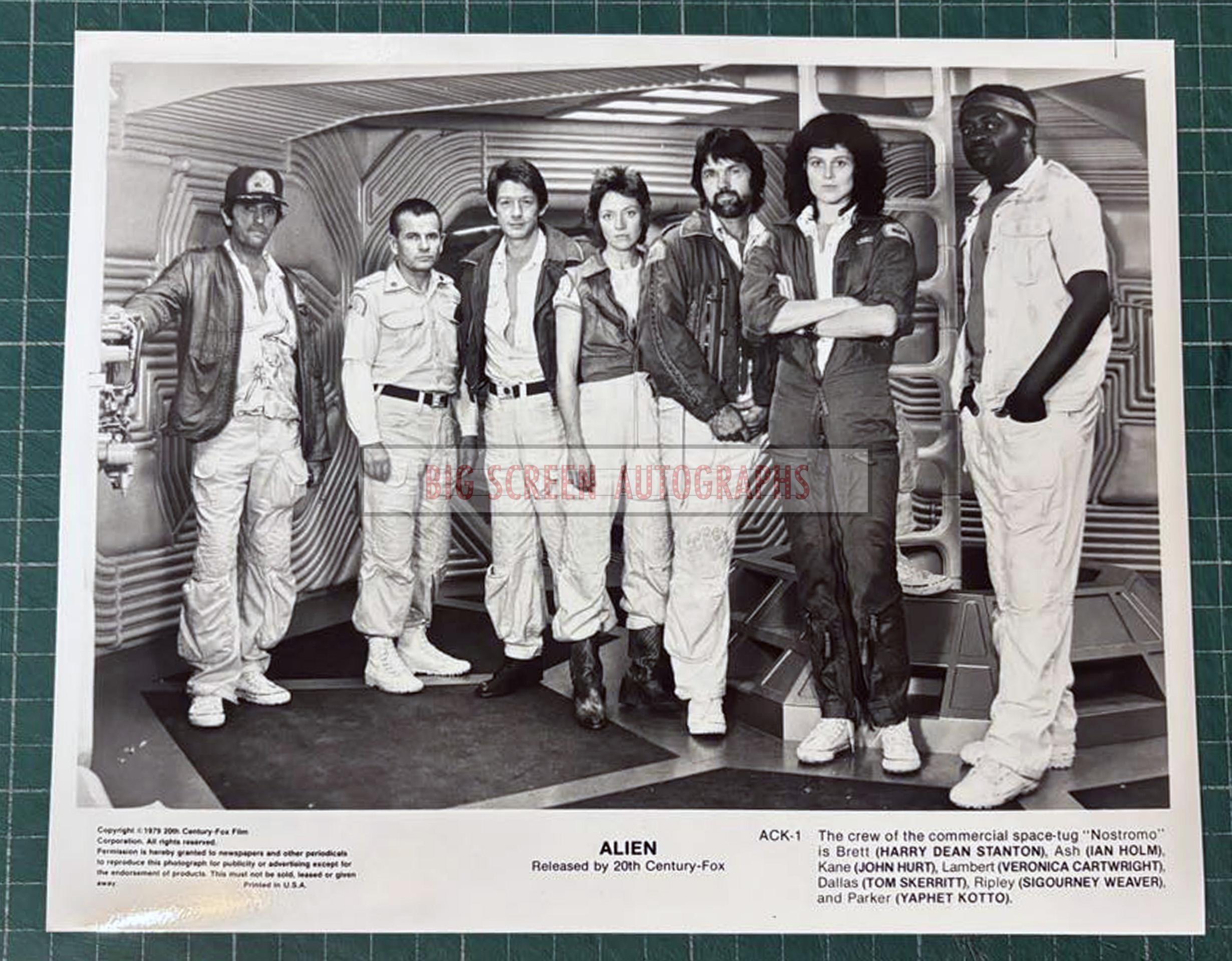 Alien original publicity photo B2 | Big Screen Autographs