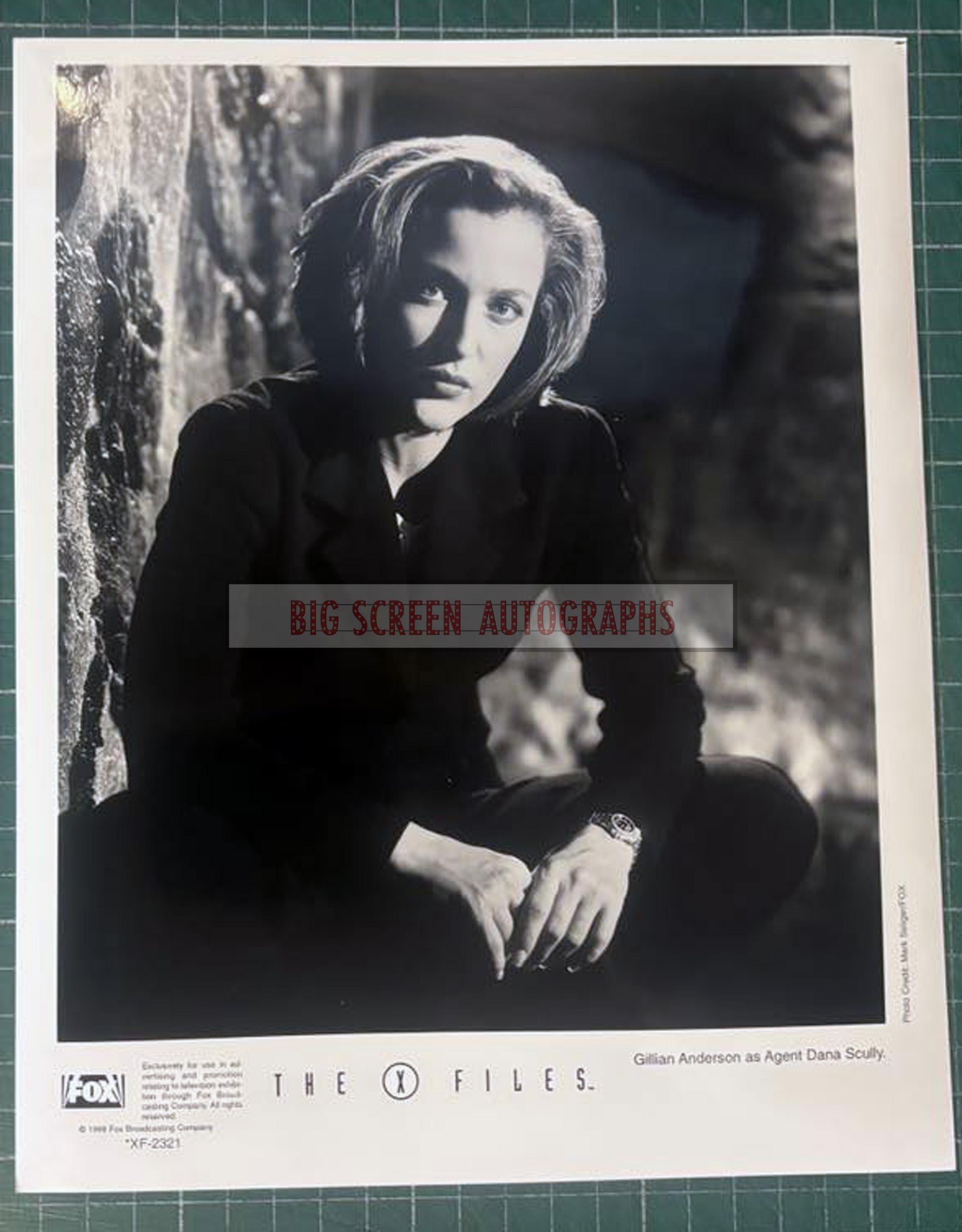 The X-Files publicity photo Q | Big Screen Autographs