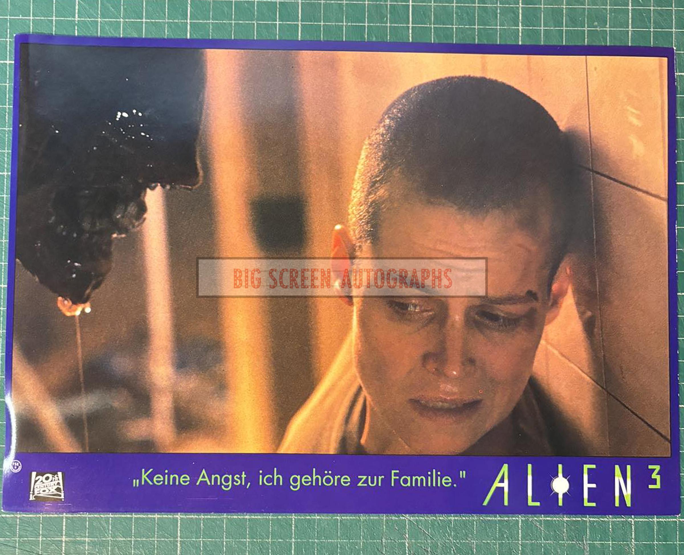 Alien 3 German lobby card G