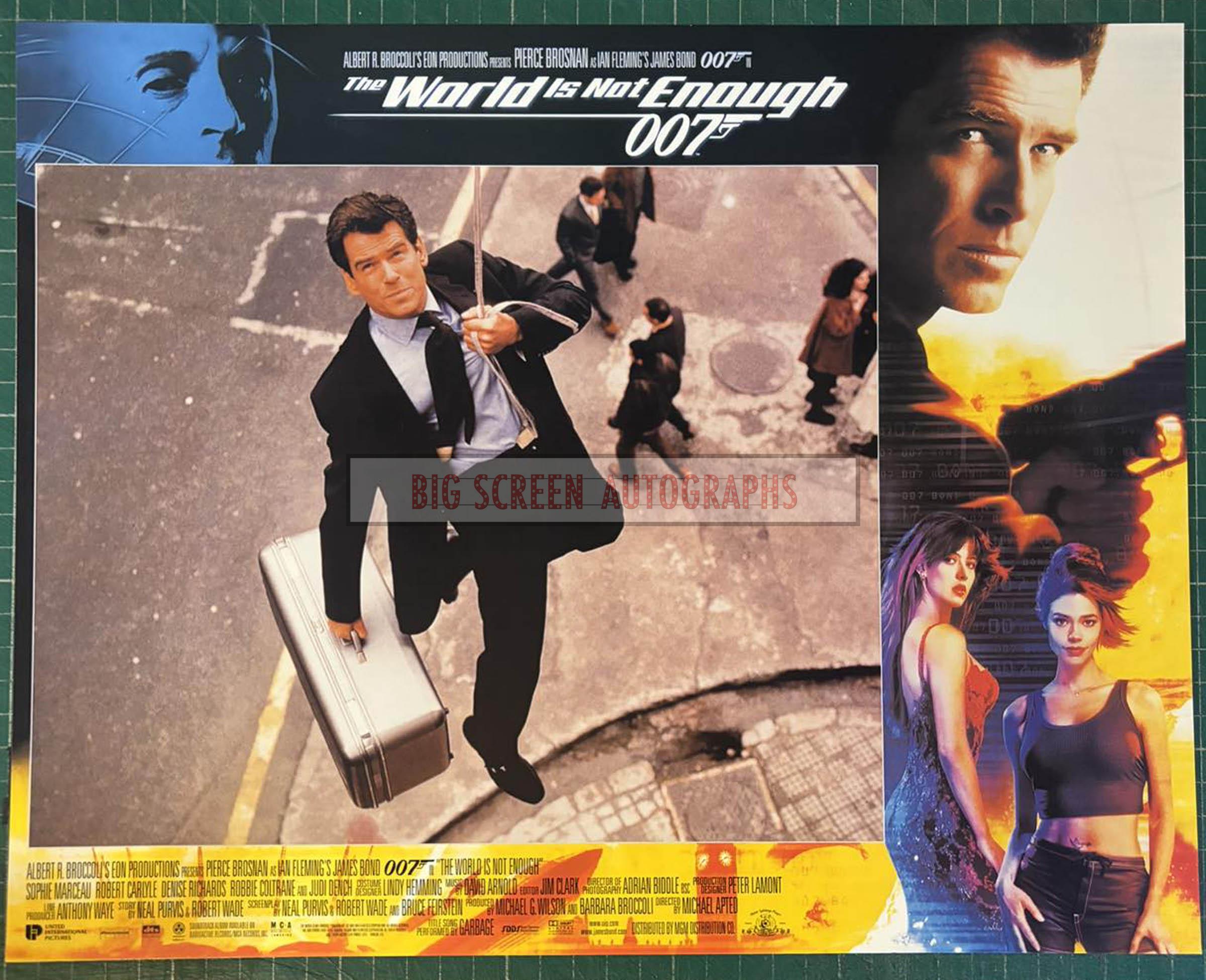 The World is Not Enough lobby card I