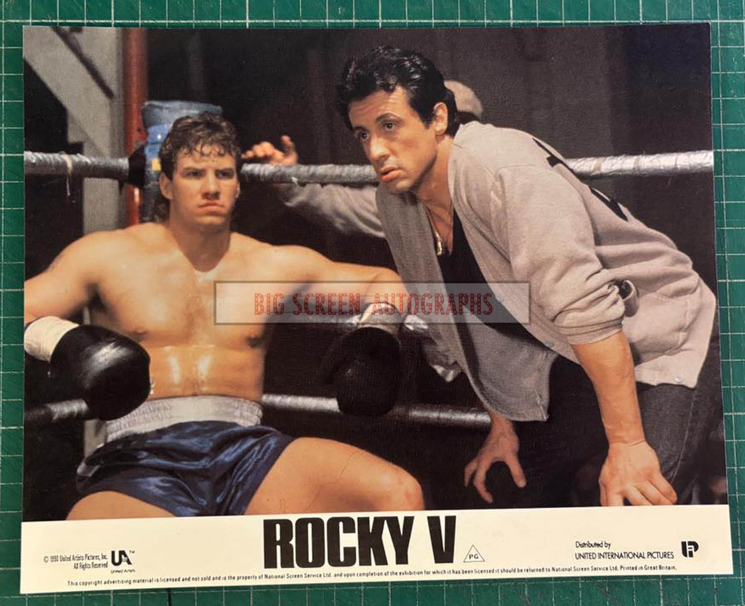 Rocky V lobby card D | Big Screen Autographs