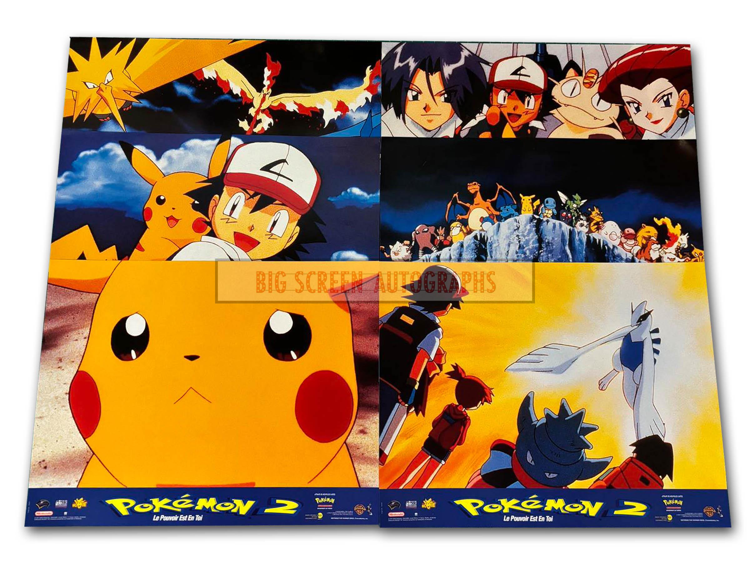 Pokemon Auto Graphs Pokemon 2 French lobby set | Big Screen Autographs
