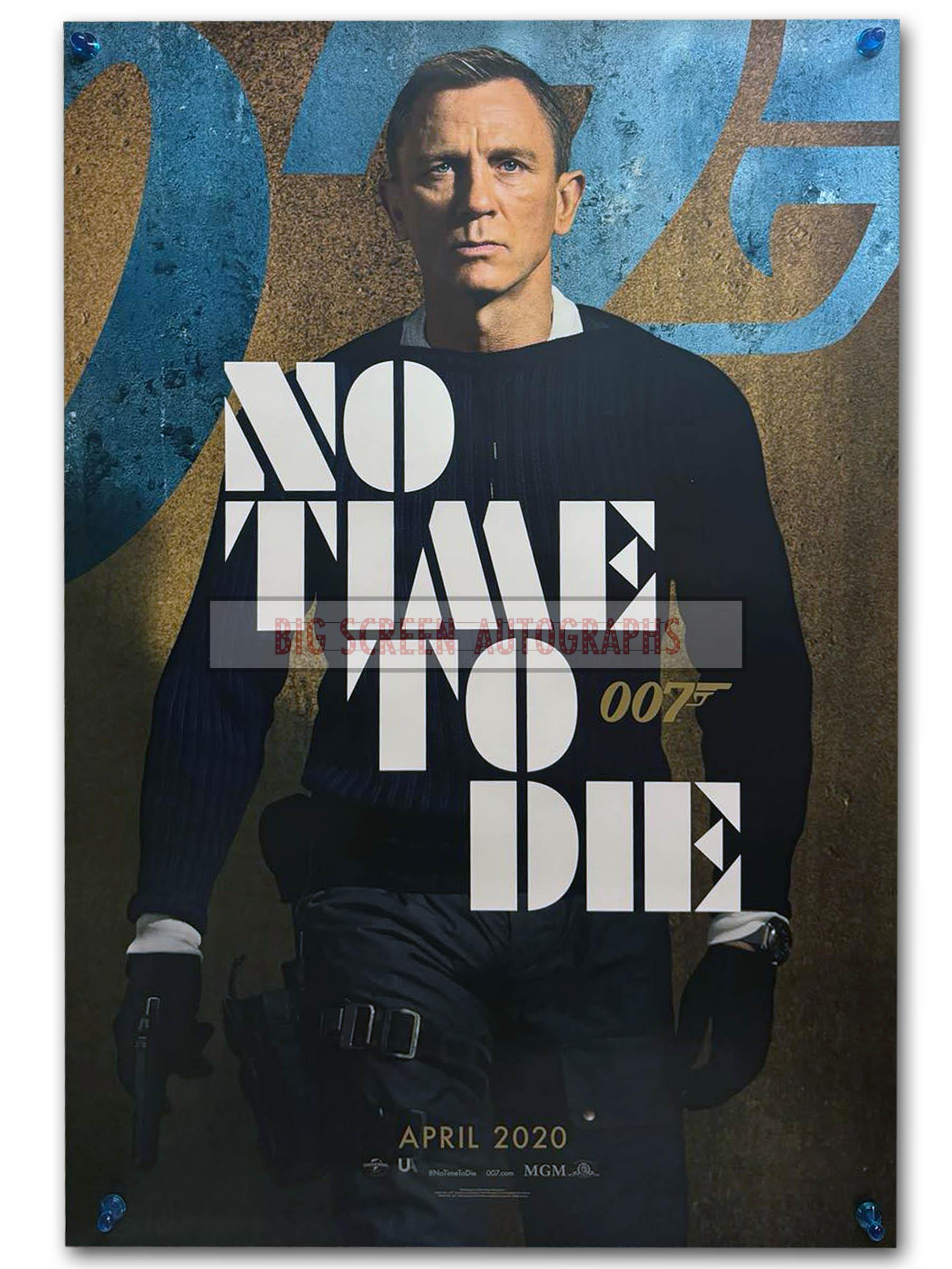 No Tine To Die 'first issue date' one sheet poster