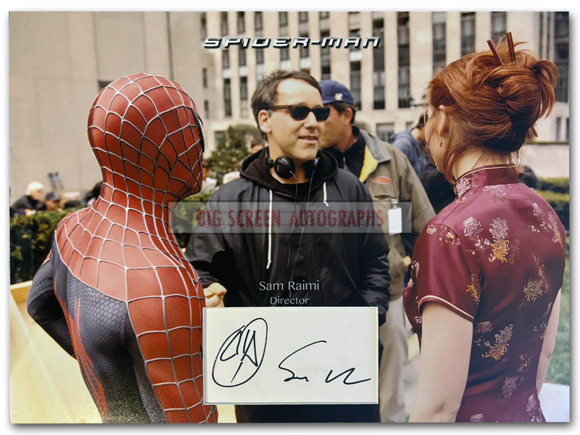 Sam Raimi Collection Sam Raimi signed display | Big Screen Autographs