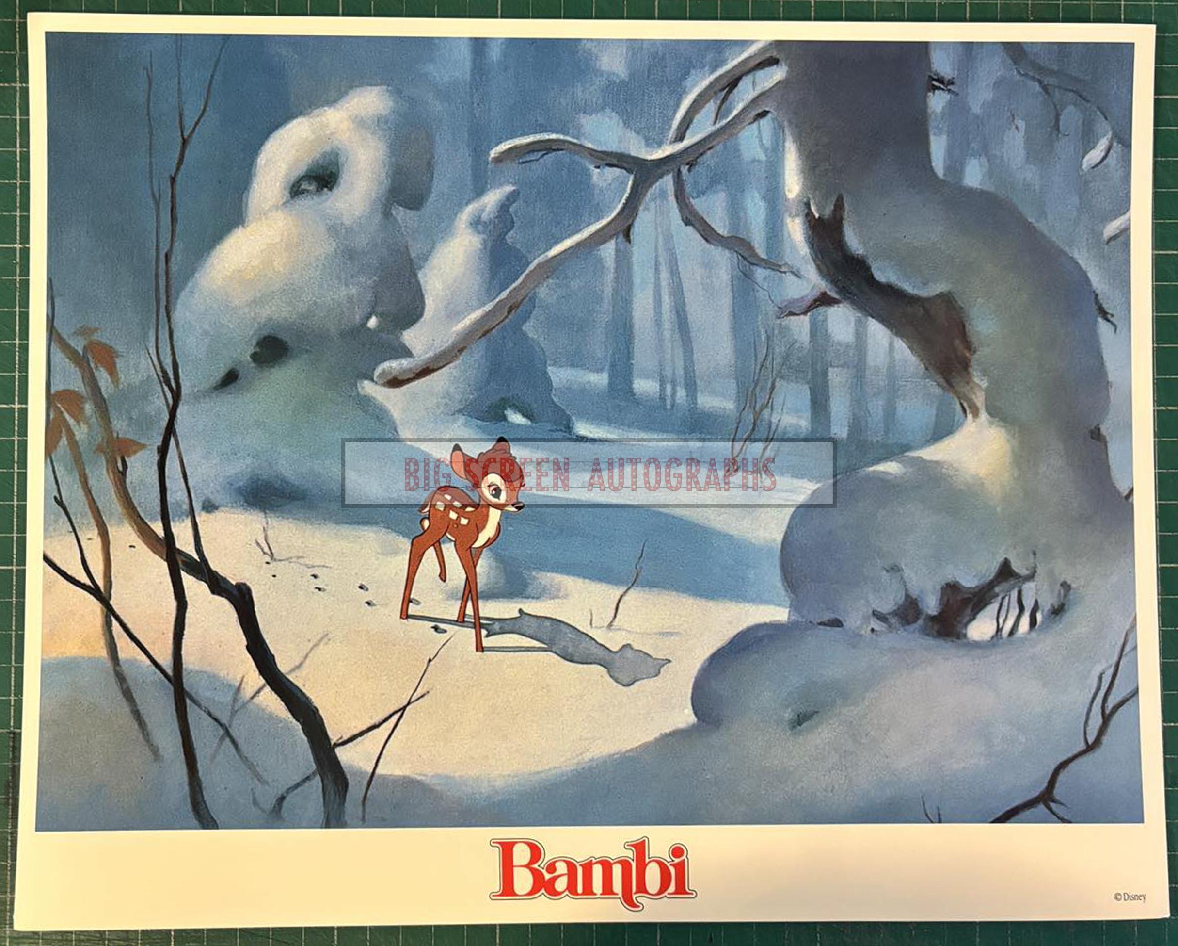 Bambi lobby card D