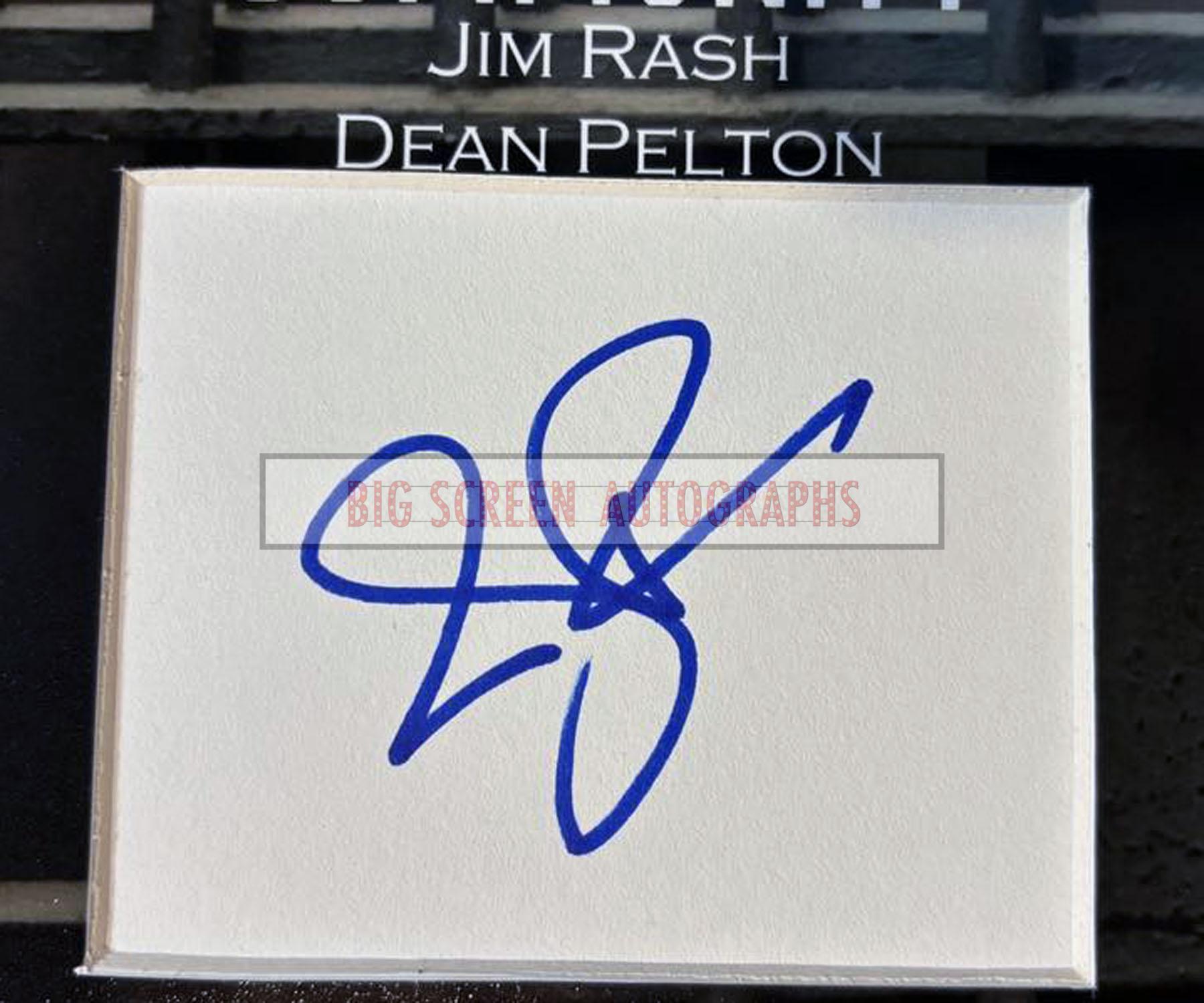 Jim Rash signed display | Big Screen Autographs