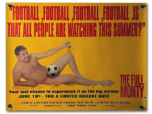 The Full Monty quad poster