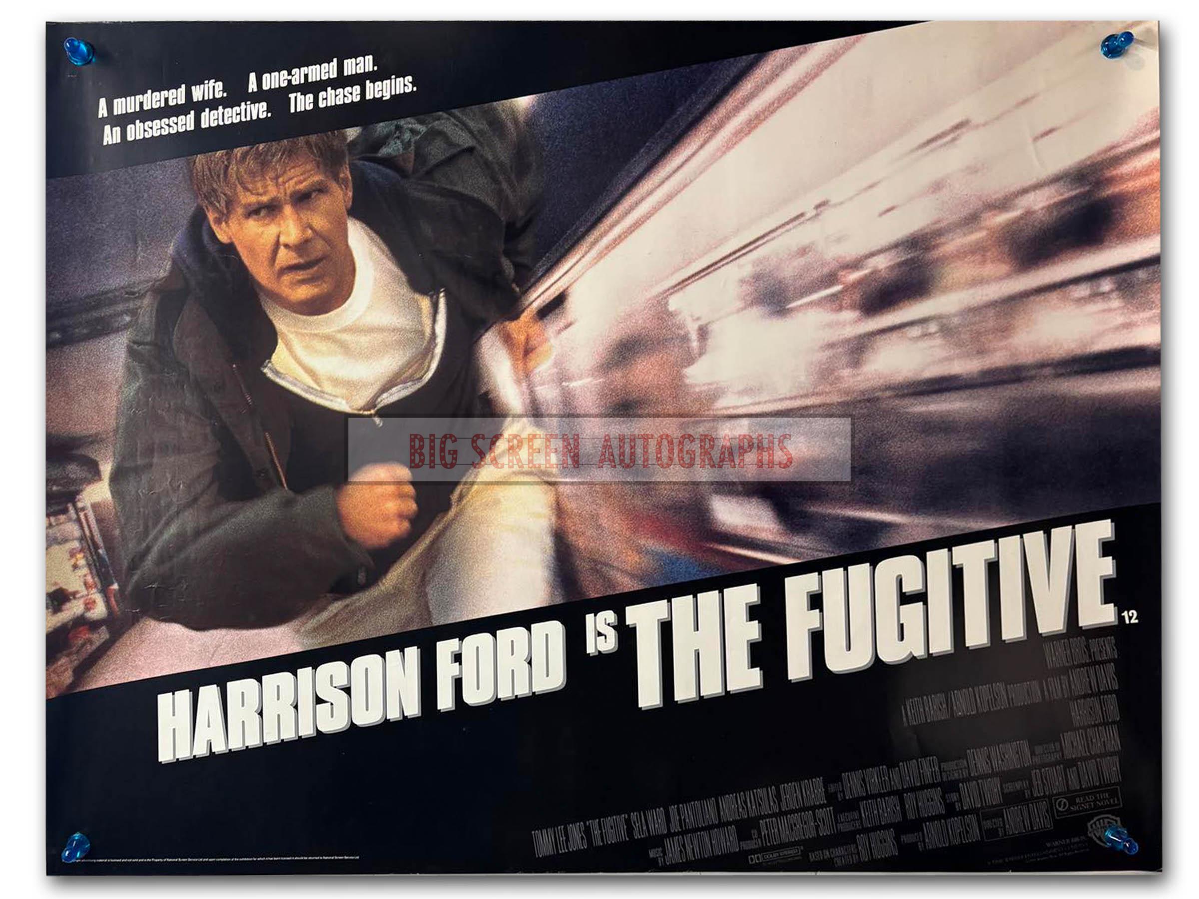 The Fugitive quad poster
