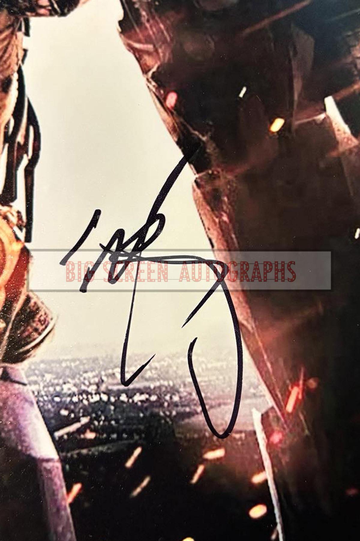 Transformers Age of Extinction 12x16" signed by 2 - Image 3