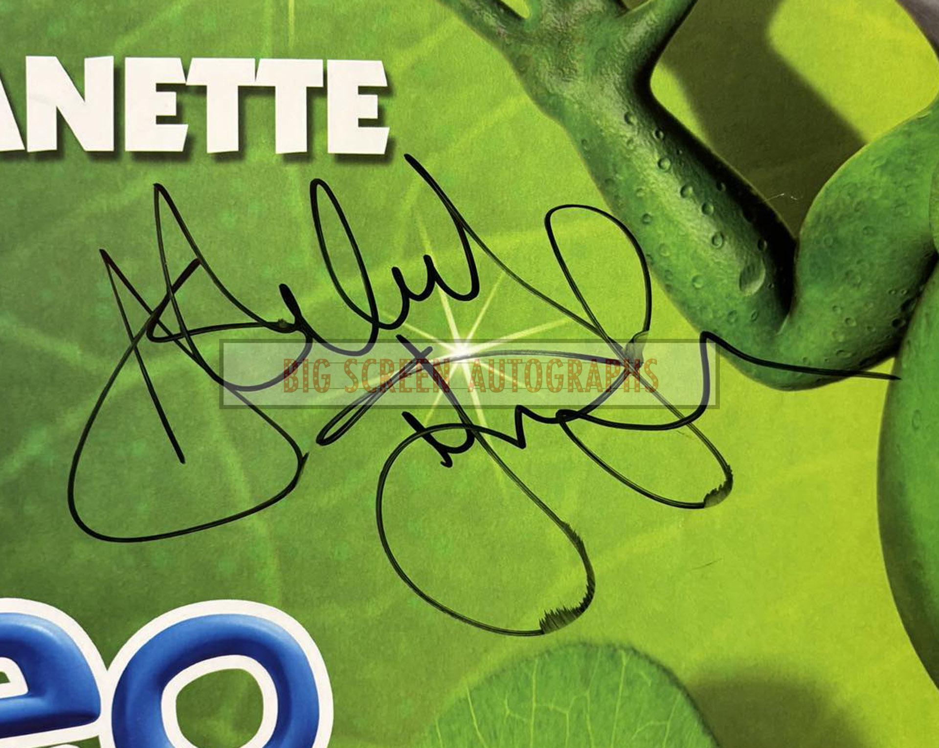 Gnomeo & Juliet signed quad poster Ashley Jensen - Image 2