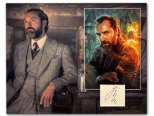 Jude Law large signed display