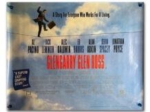 Glengarry Glen Ross quad poster