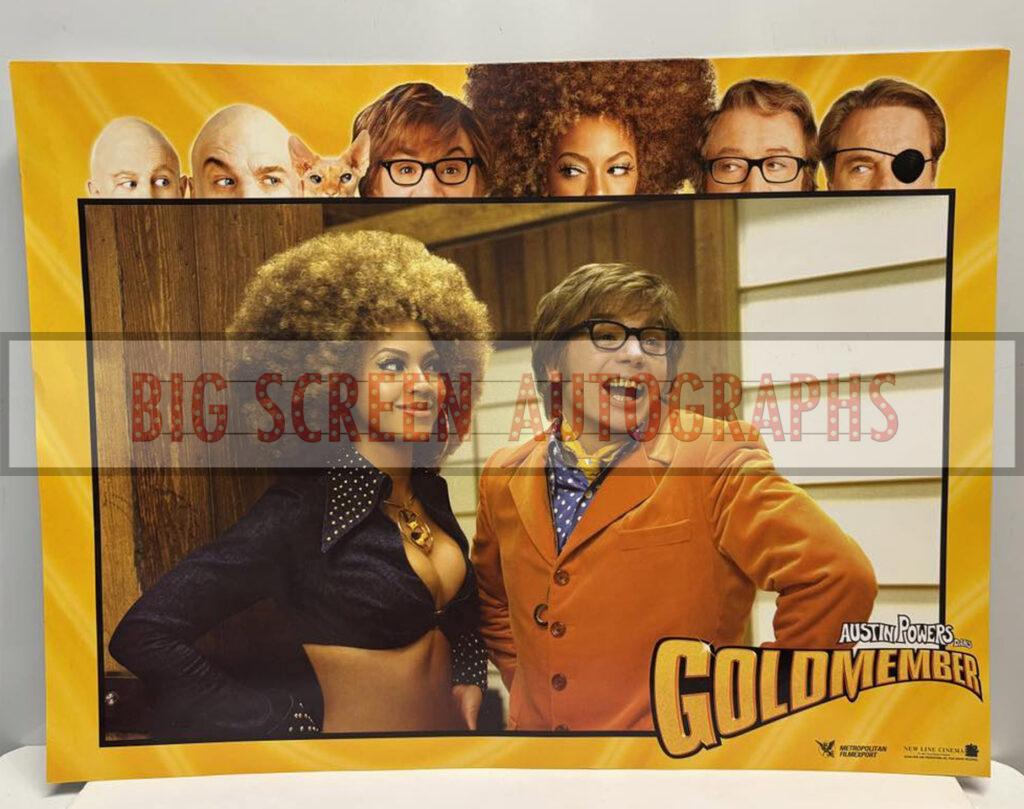 Austin Powers Goldmember Lobby card A | Big Screen Autographs