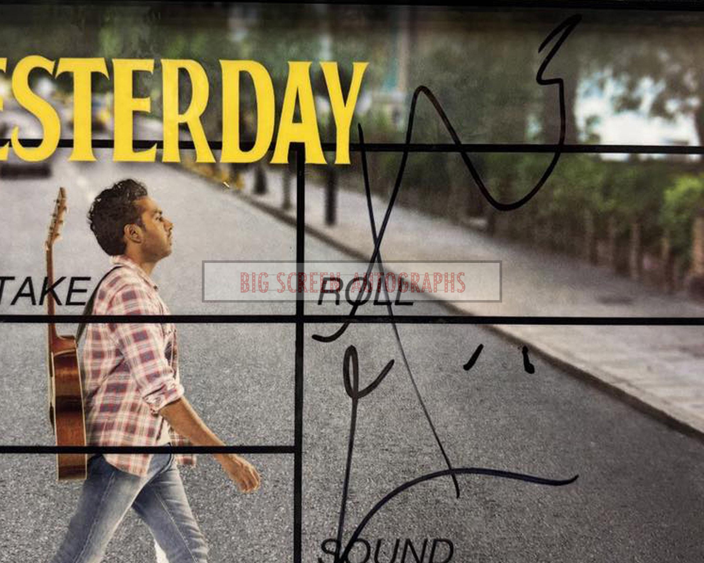Yesterday signed custom clapper board - Image 3