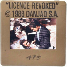 Licence Revoked / Licence to Kill 35mm slide B