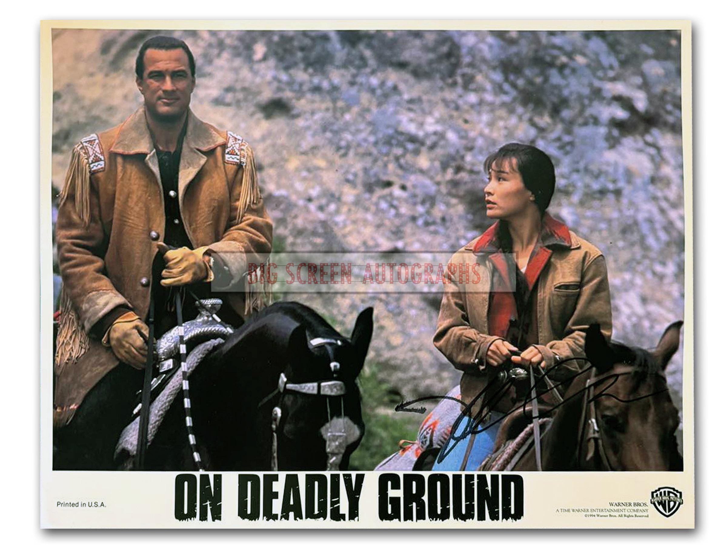 Joan Chen signed lobby card B