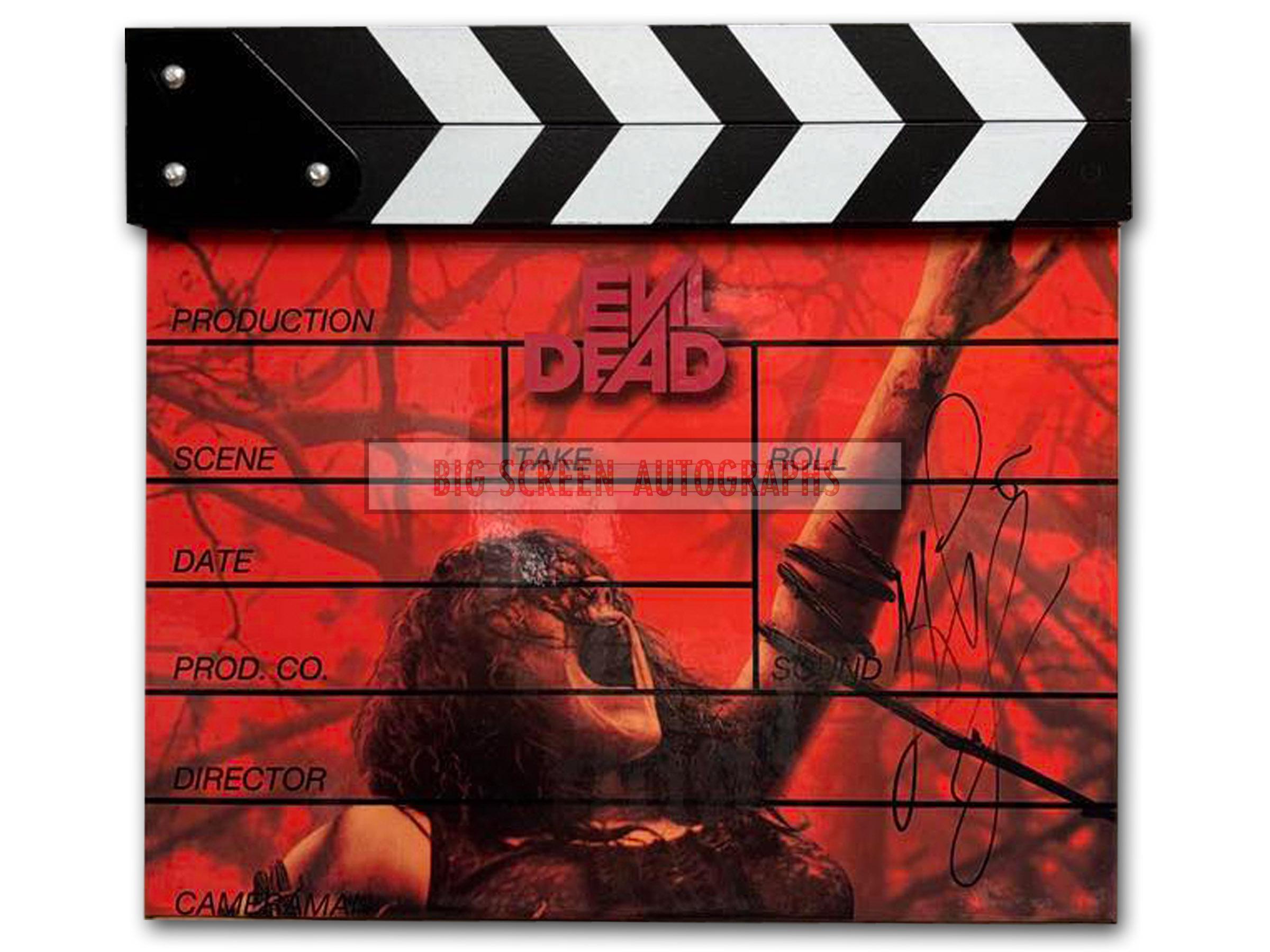 Evil Dead signed custom clapper board - Image 2