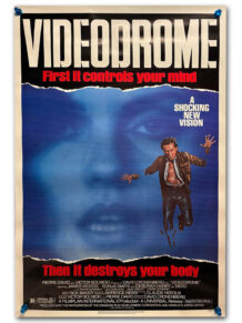 Videodrome one sheet poster