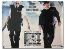 Hot Fuzz quad poster V1